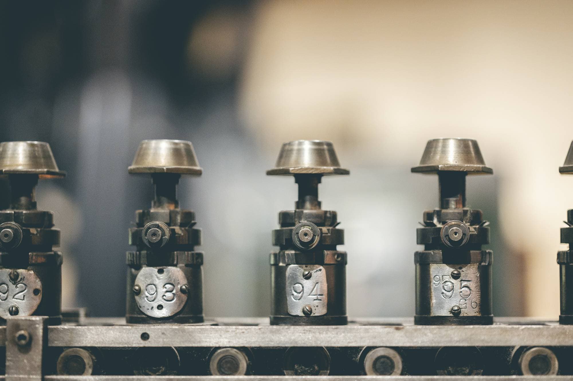 Machine and machine parts production