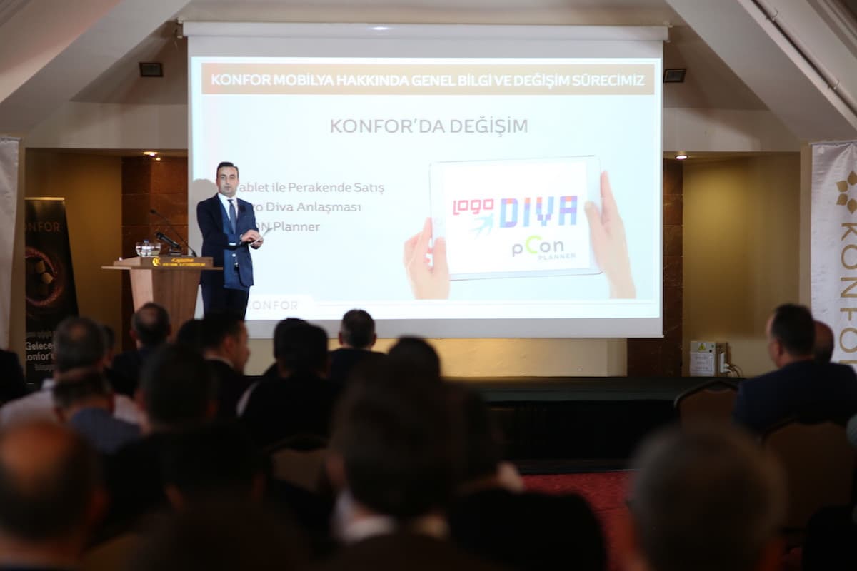 Konfor Mobilya’nın Bayi Otomasyonu Logo Diva’ya Emanet