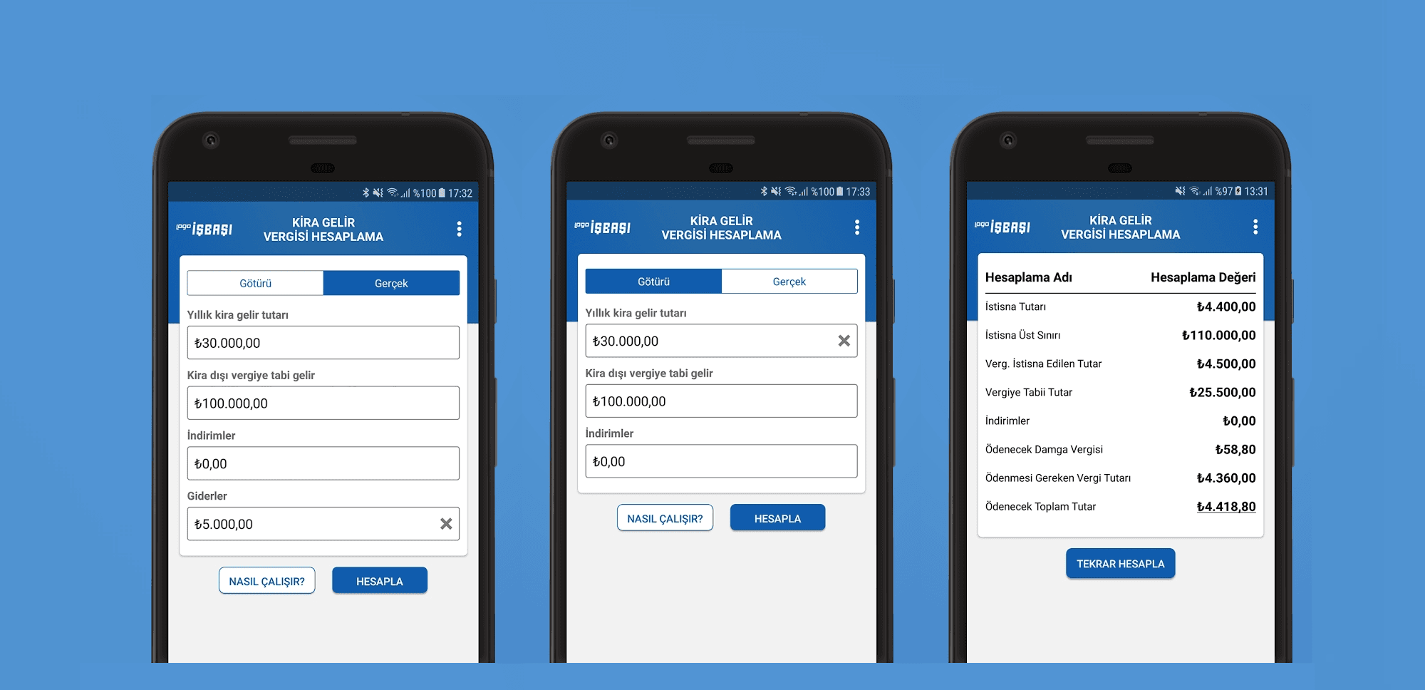 Kira Gelir Vergisi Hesaplama Uygulaması Yayında!