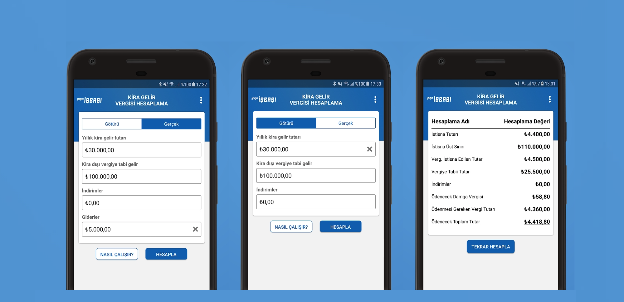 Kira Gelir Vergisi Hesaplama Uygulaması Yayında!